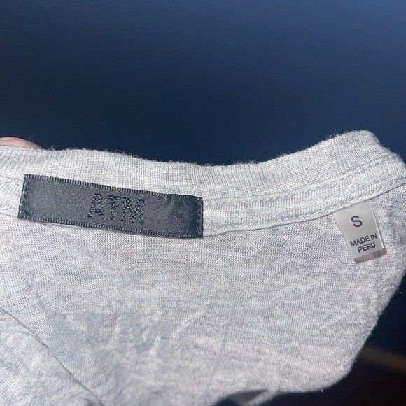 ATM tank Heather Gray - size small. H - Picture 5 of 5